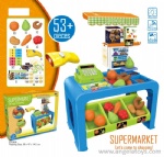 Supermarket and Cash Register with light and music