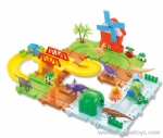 B/O Train Dinosaur Word with light and music