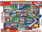 Free Wheel Die Cast Medical Team Set