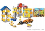 Construction Block Set - 84pcs