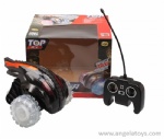 R/C 360° Rolling Manta Ray with light - included battery - grey and black 2 colors
