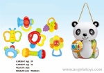 Panda Bottle Teether and Rattle Set (7pcs)