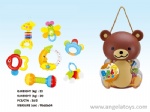 Bear Bottle Teether and Rattle Set (7pcs)