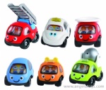 Free Wheel Cartoon Car - 1 pcs