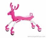 Free Wheel Deer Baby Walker -Yellow and Pink 2 colors