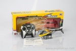 2 Channel Remote Control Metal Helicopter with coaxial sculls
