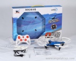 2.4G 6-axis Gyro  Remote Control Quadcopter with USB - blue, green and white 3 colors