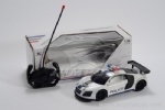 1:16 Audi R8 4-channel Remote Control Police Car - white
