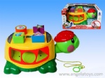 Pull Rope Block Turtle
