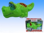 Battery-operated Crocodile with light and music