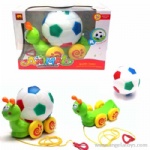 3 in 1 B/O Football Snail with light and music