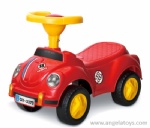 Cartoon Baby Walker - red, pink and beige 3 colors