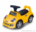 Musical Cartoon Baby Walker - no included 2*1.5AA - red and yellow 2 colors