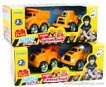 Cartoon Pull Back Trucks - 2pcs