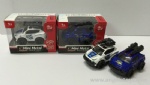 Cute Friction Power Die-cast Police Car - 2 models ASST